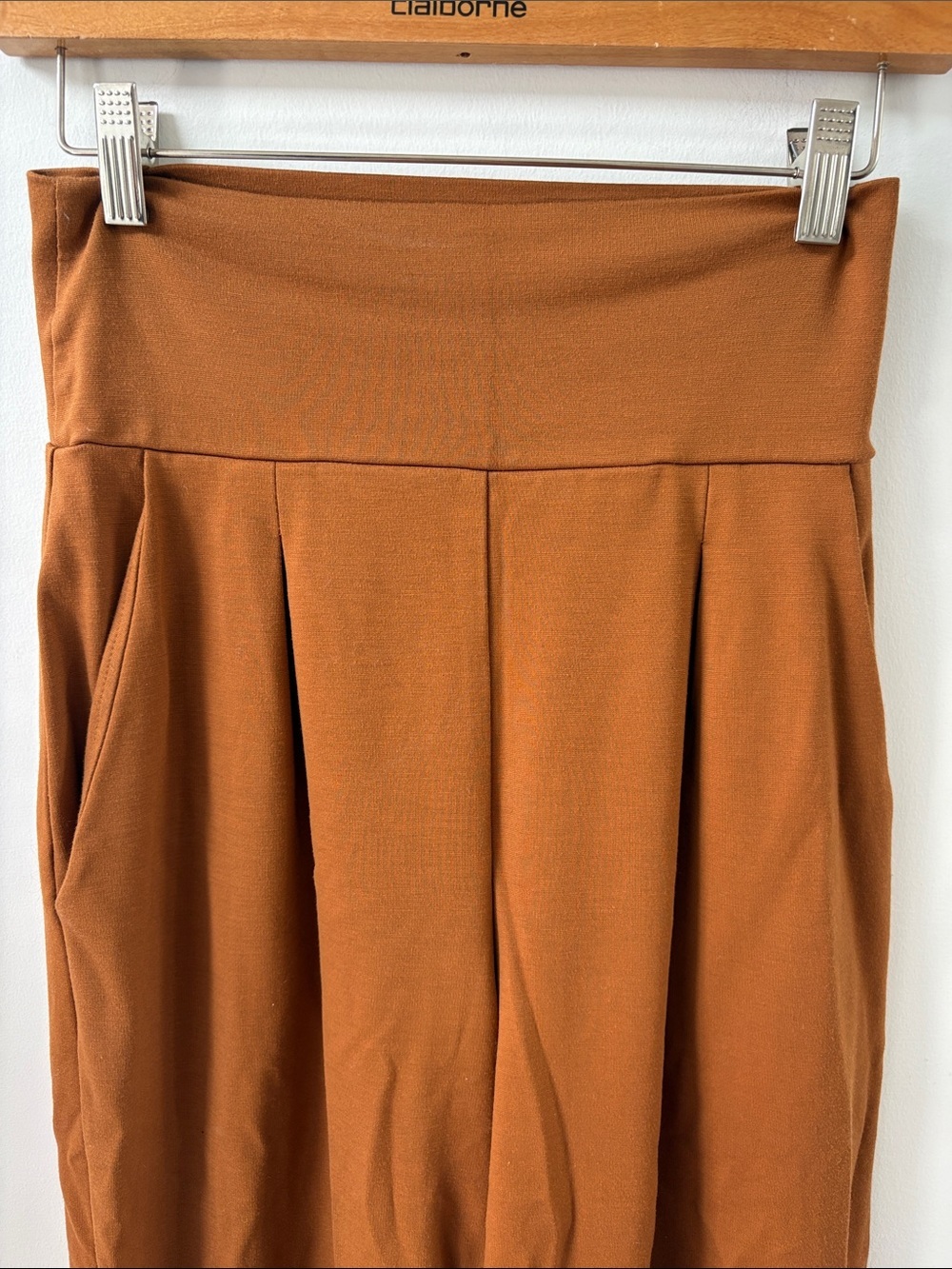 Melow par Melissa Pantalon Wilfred pants high waisted stretchy wide leg Small S - Picture 4 of 8